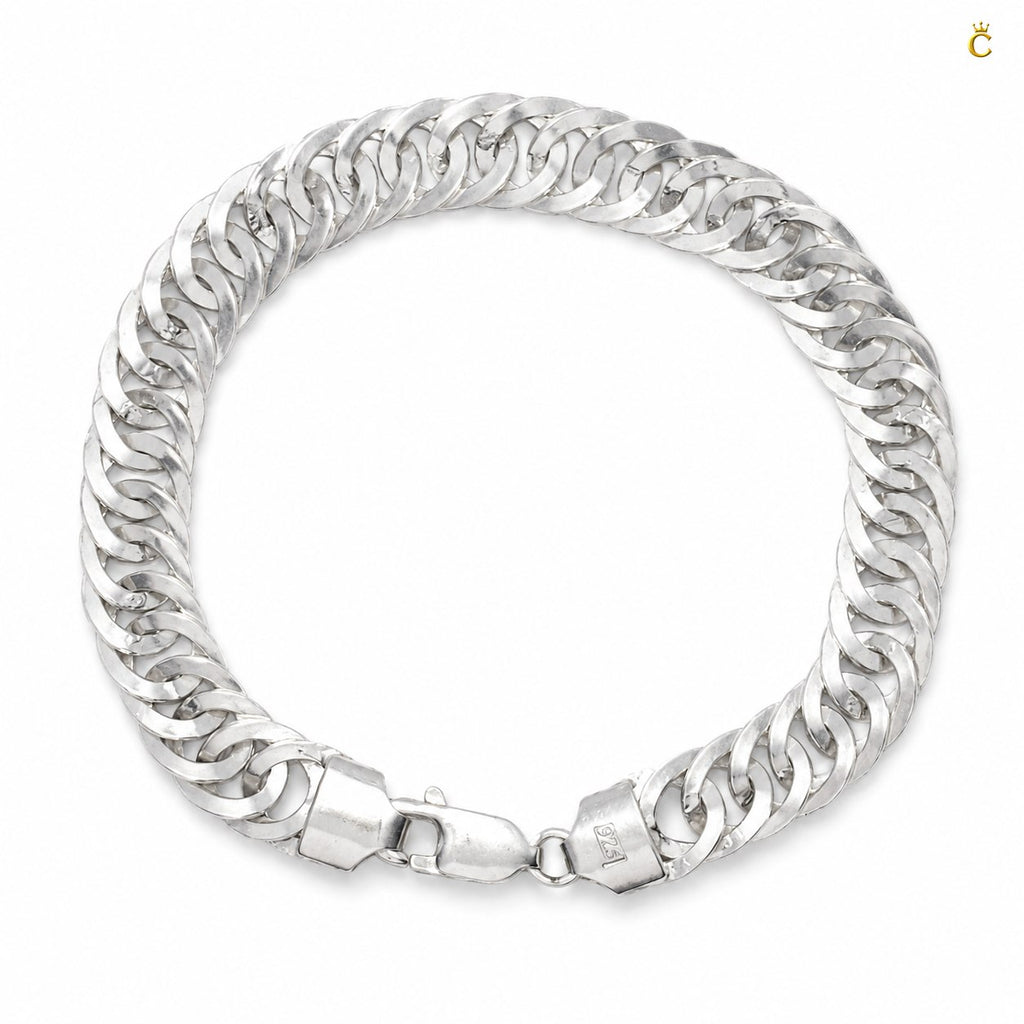 Men's Silver Miami Cuban Link Bracelet