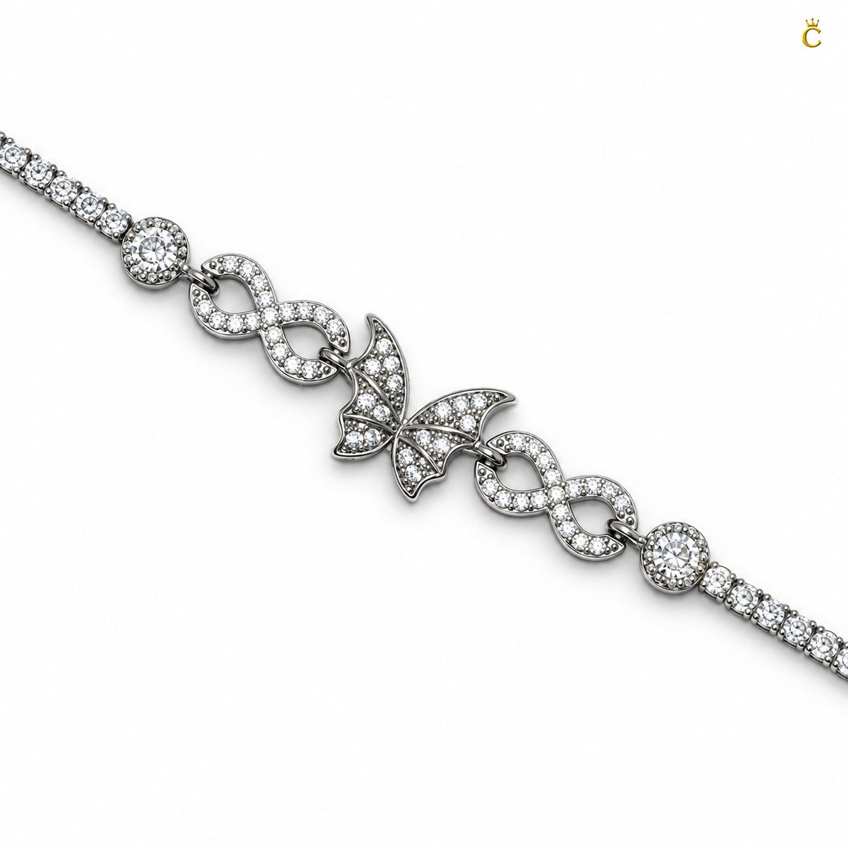 Butterfly bliss Silver bracelet