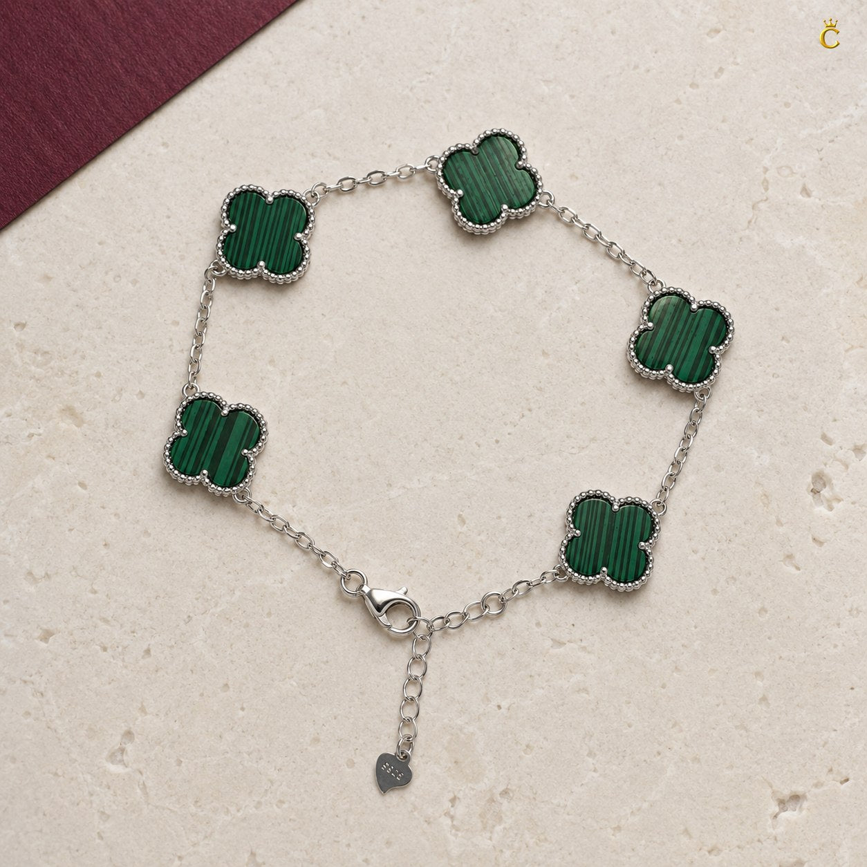 Celestora Lucky Green Van cliff Bracelet