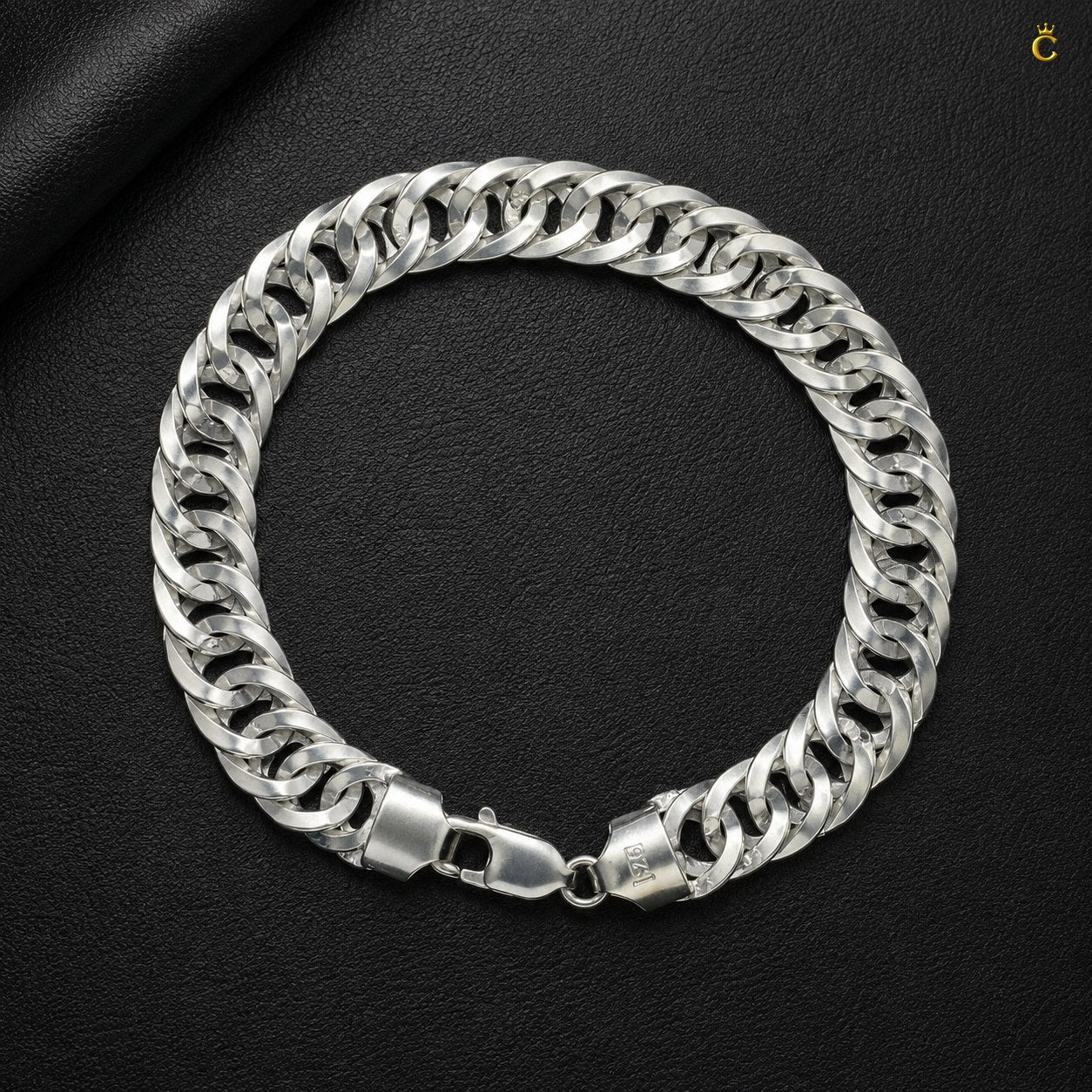 Men's Silver Miami Cuban Link Bracelet