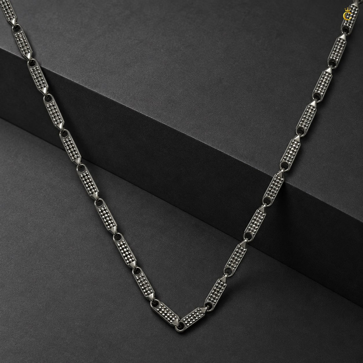 Premium Royal signature Silver chain