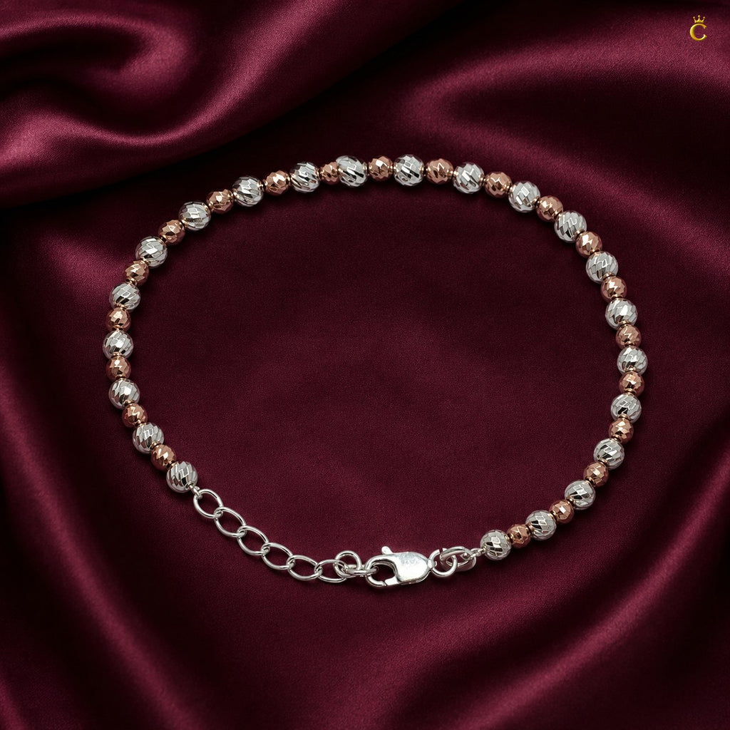 Celestora Silver Rose Glow Bracelet
