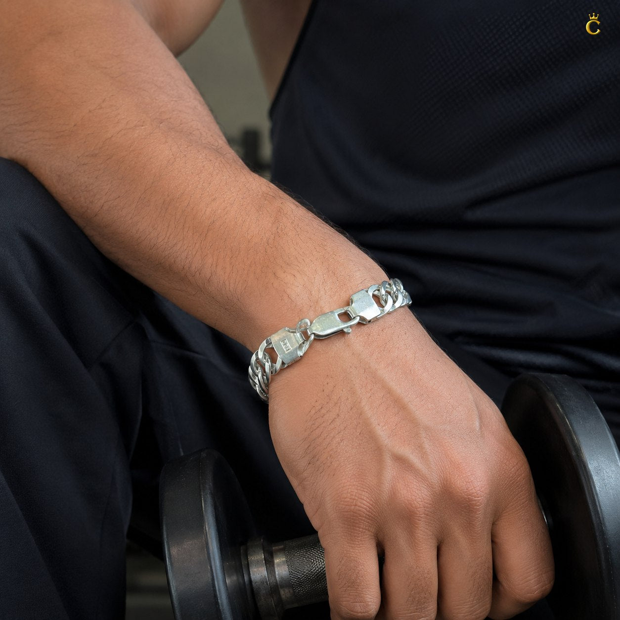 Men's Silver Miami Cuban Link Bracelet