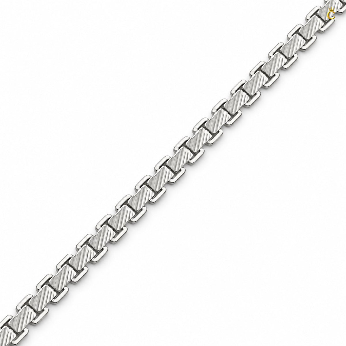 Elegant Silver Box design Aurelle Chain
