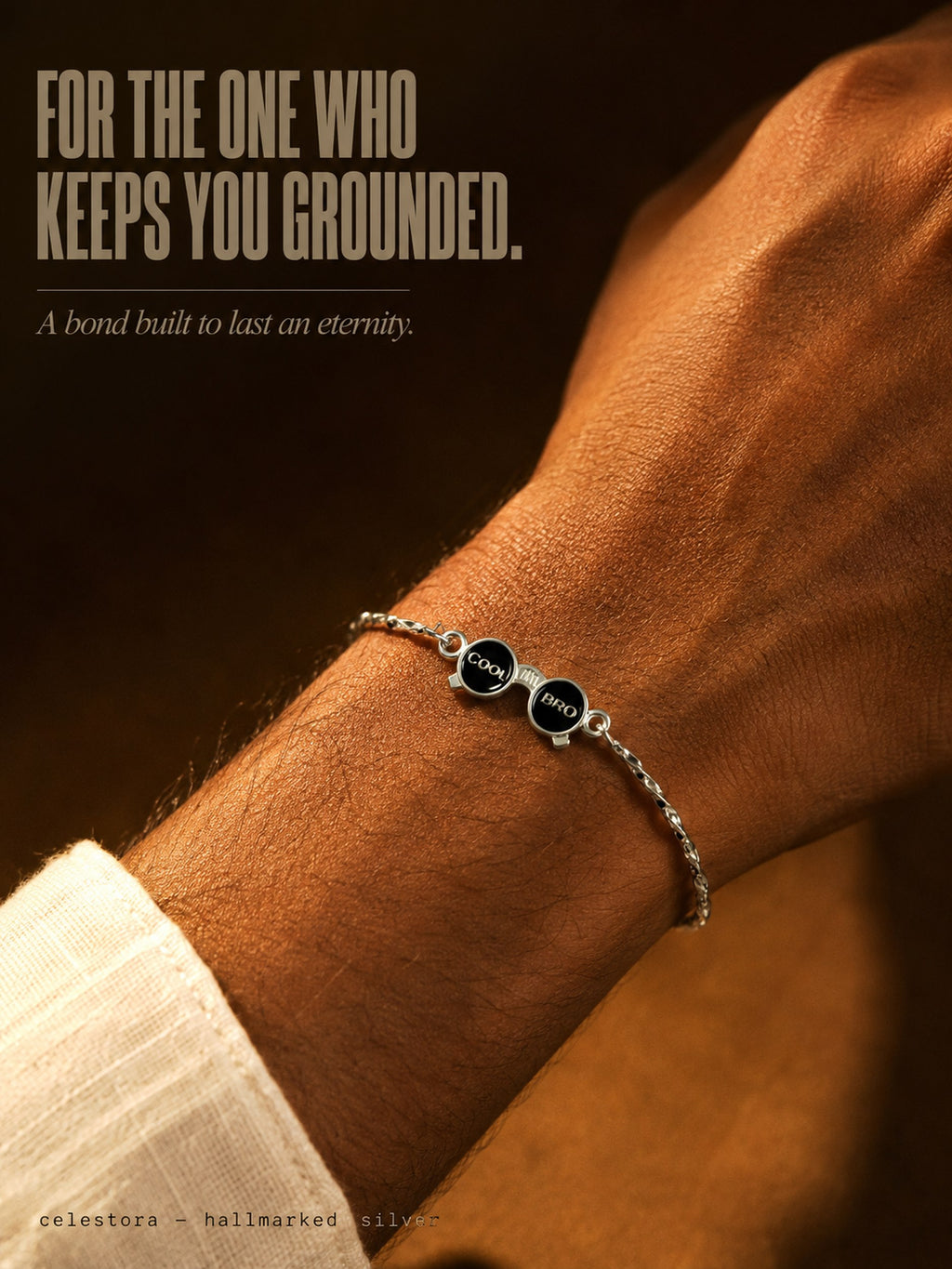 Cool-Bro Figaro Chain Rakshabandhan Rakhi