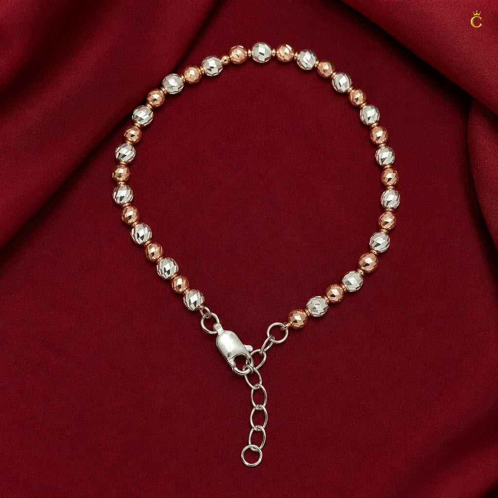 Celestora Silver Rose Glow Bracelet