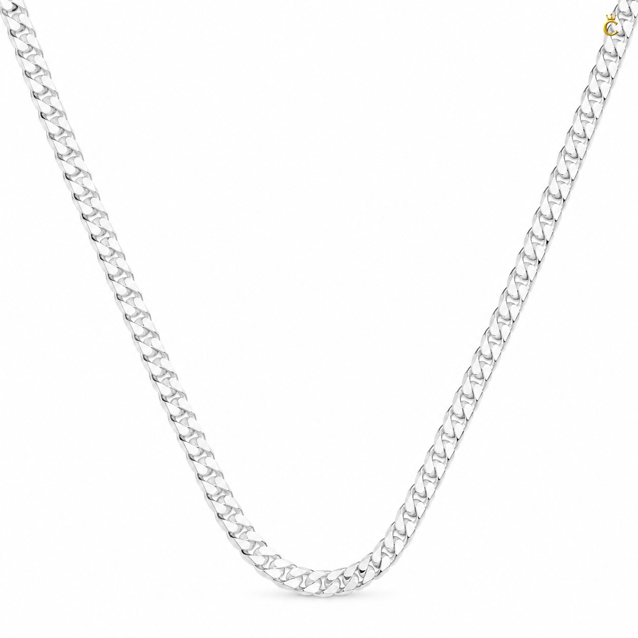 Silver Classic Everyday Curb chain 22 inches
