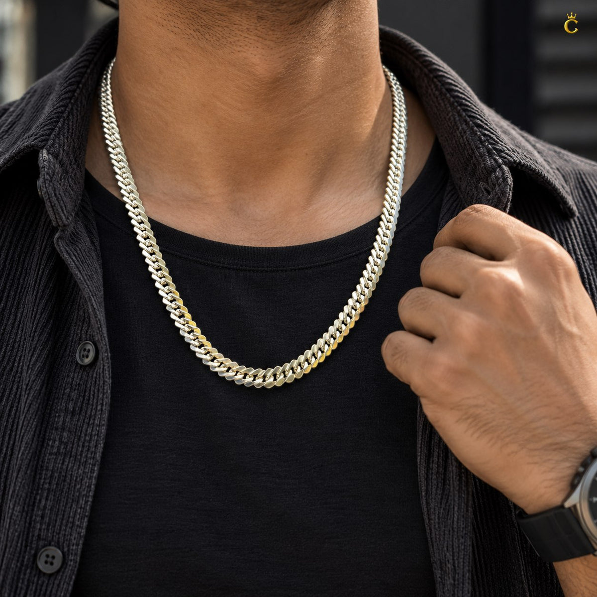 Royale Velora Silver chain