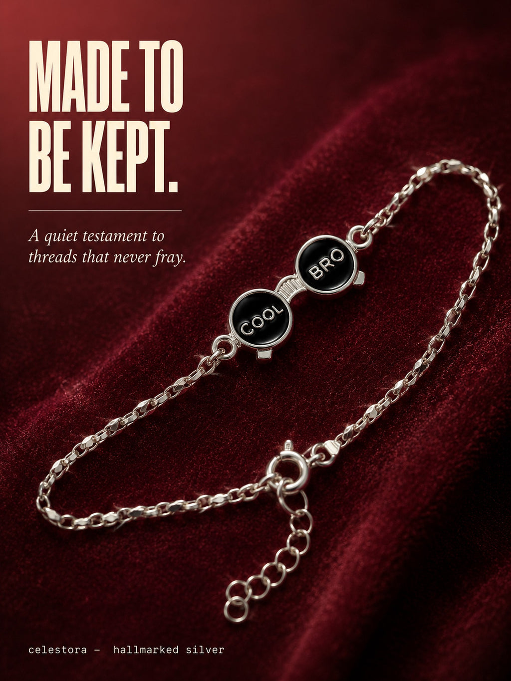 Cool-Bro Figaro Chain Rakshabandhan Rakhi