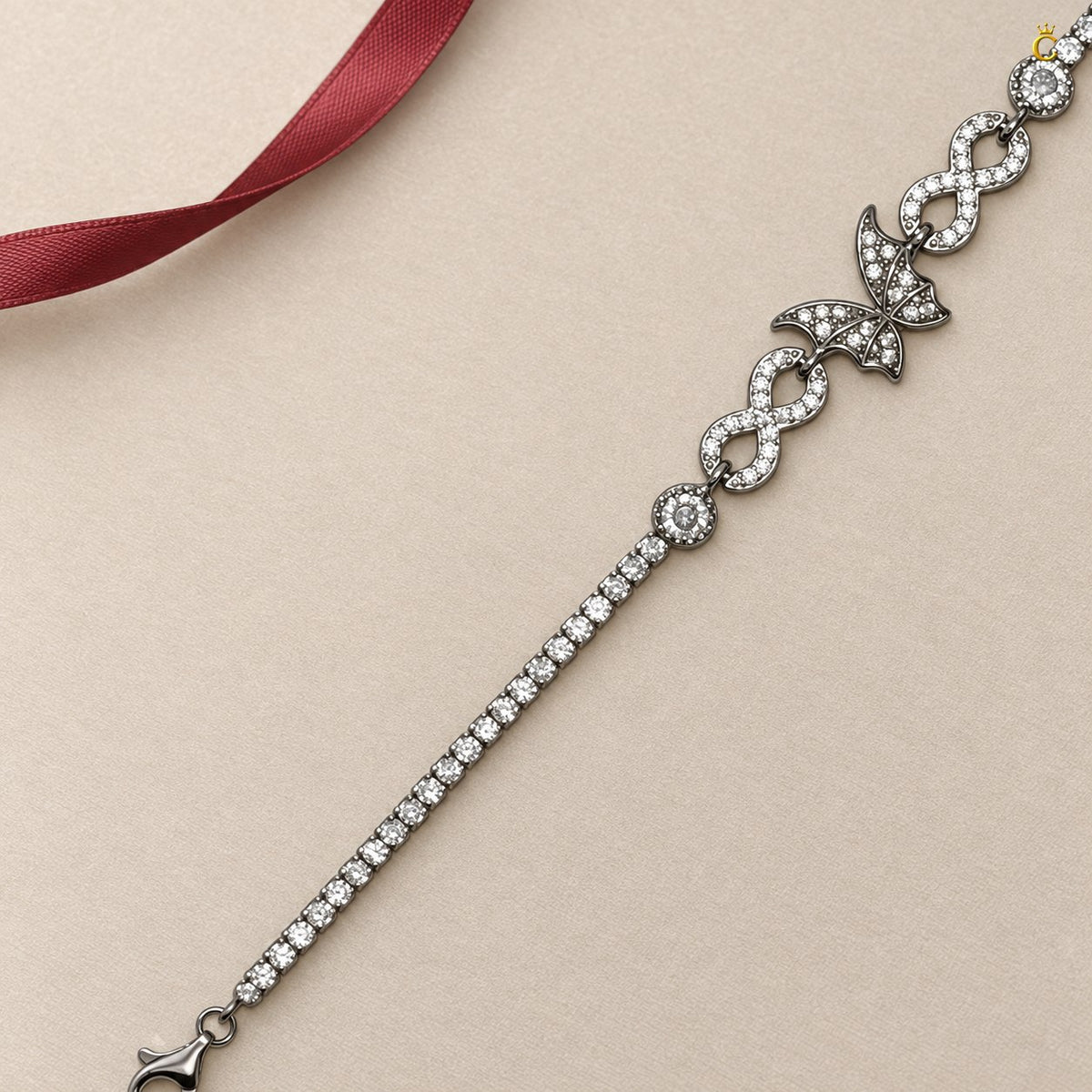 Butterfly bliss Silver bracelet