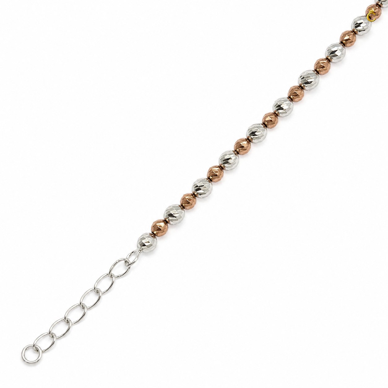 Celestora Silver Rose Glow Bracelet