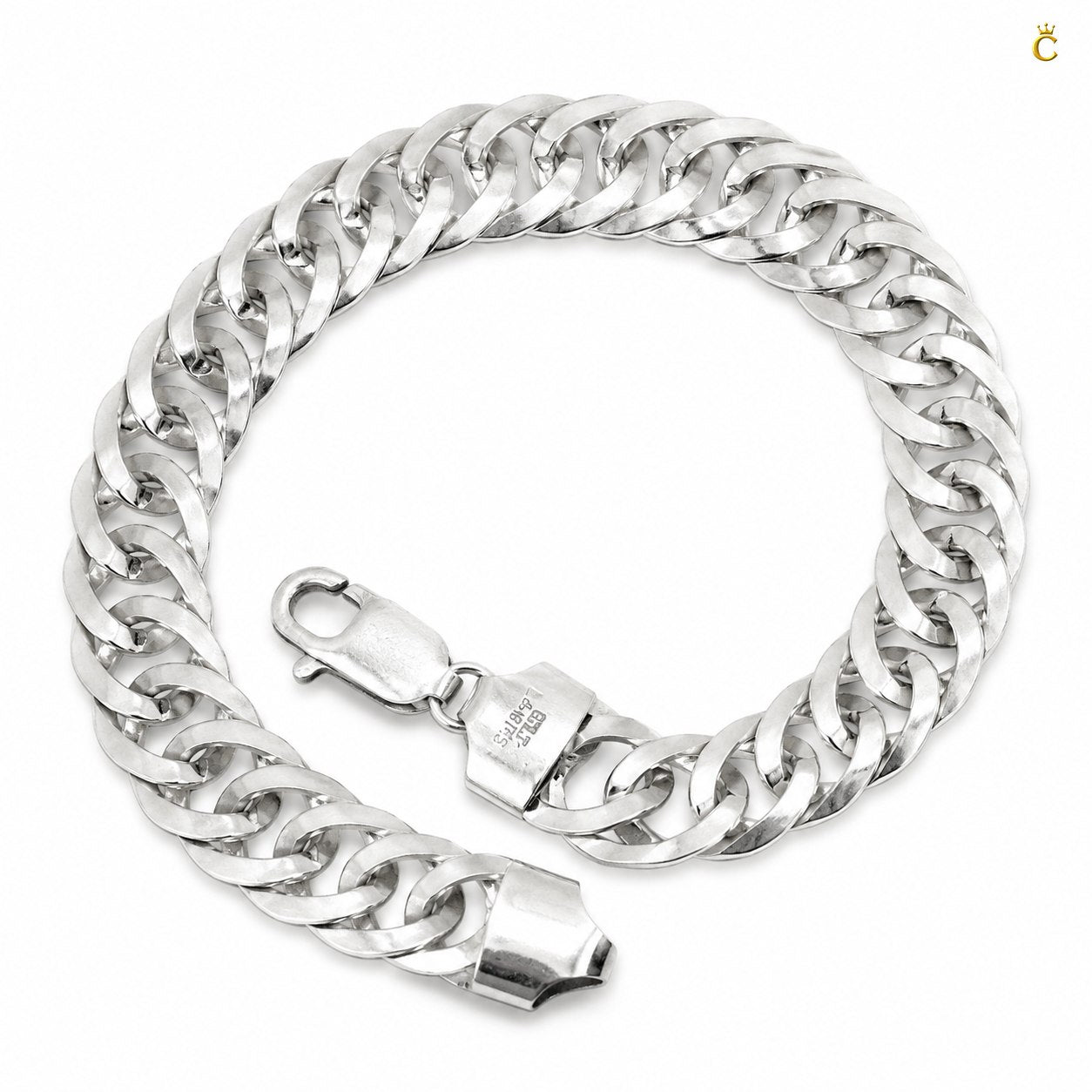 Men's Silver Miami Cuban Link Bracelet