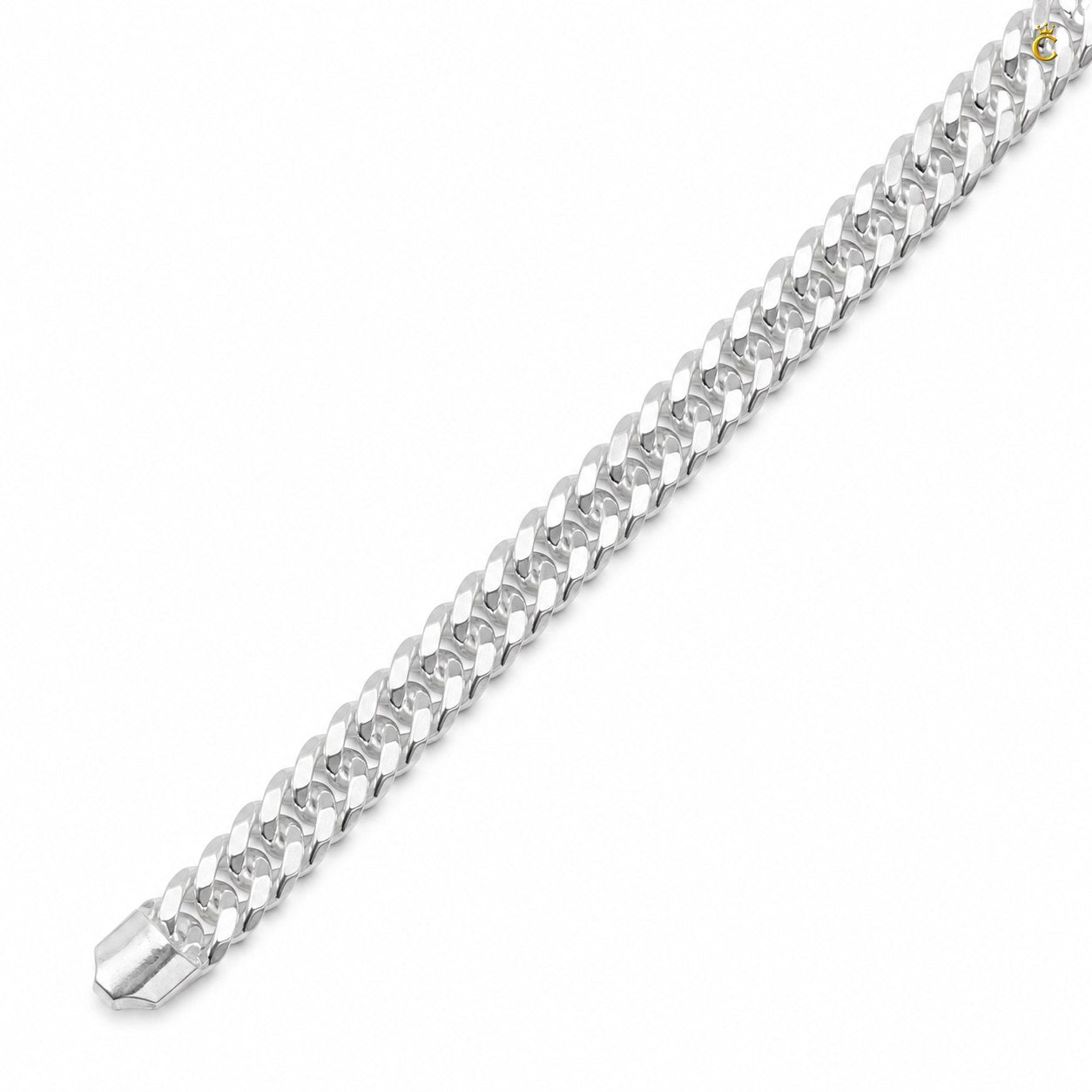 Classic Silver Cuban Curb Bracelet