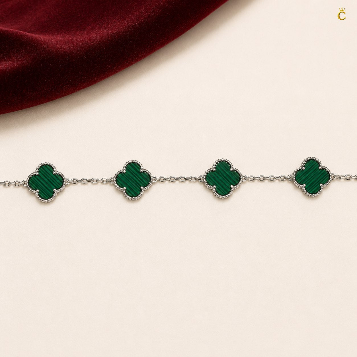 Celestora Lucky Green Van cliff Bracelet