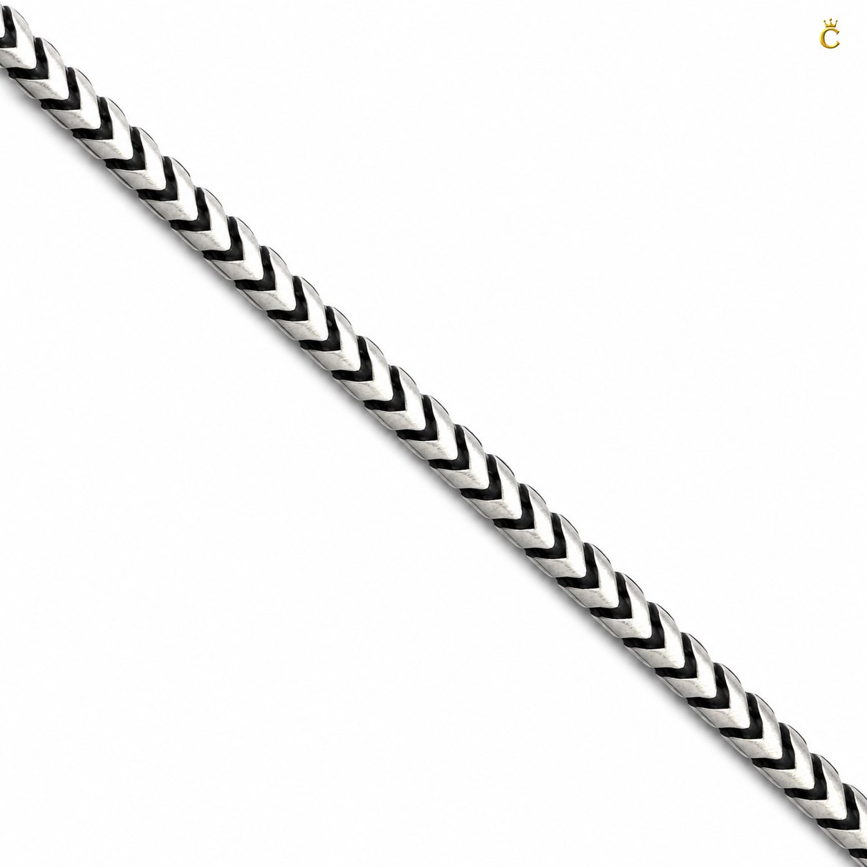 Celestora Stylish Turkish Silver Weave Bracelet for Men
