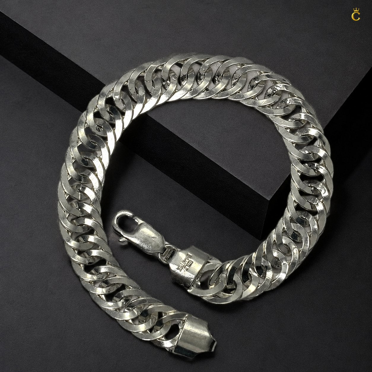 Men's Silver Miami Cuban Link Bracelet