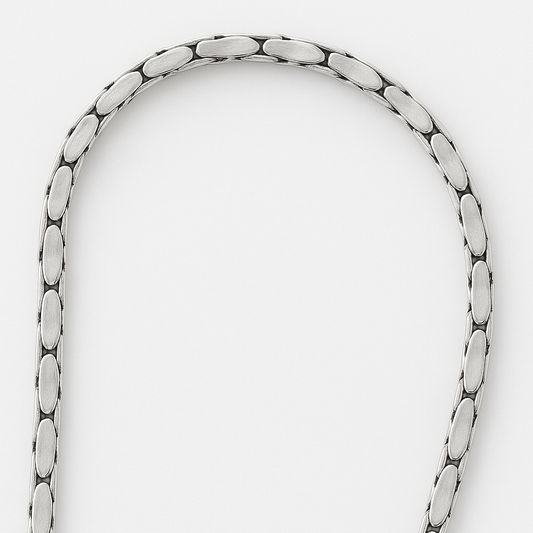 The 925 Sterling Silver Pulse Chain