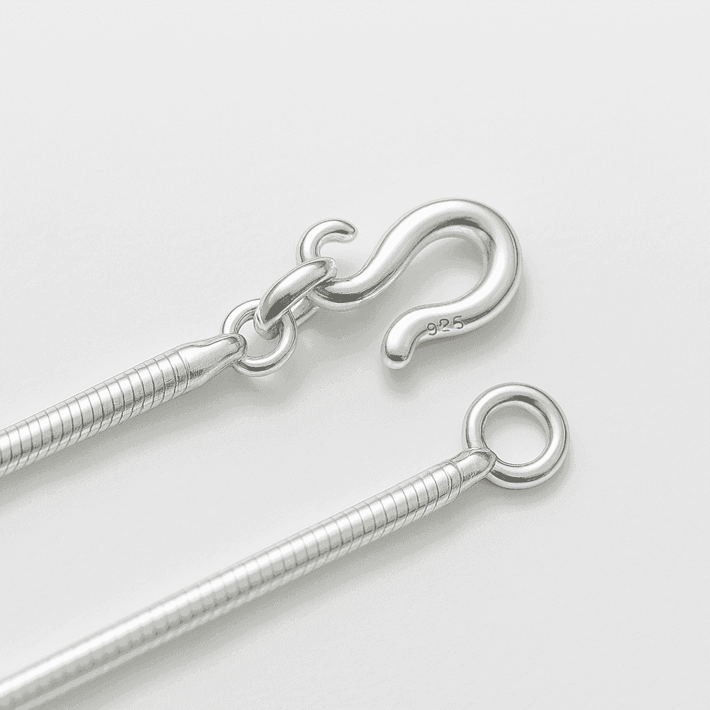 The 925 Sterling Silver Echo Chain | Snake Chain - Celestora - India - 20 inches | Lobster Clasp - - Chains for Men, Boys, Gift for Men, Brother, Boyfriend, Husband