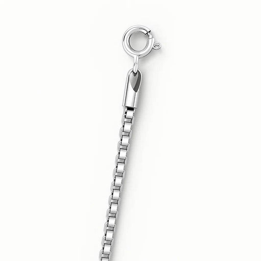 The 925 Sterling Silver Emperor Box Chain - Celestora - India - - - Chains for Men, Boys, Gift for Men, Brother, Boyfriend, Husband